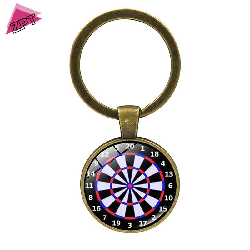 [ZPT] แฟชั่น Dart Target จี้พวงกุญแจ Digital Target พวงกุญแจจี้รถ TH