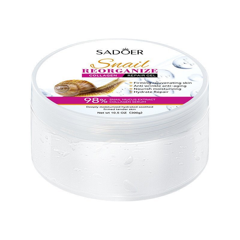 Reset sadoer sadoer Collagen Wrinkle Snail Moisturizing Anti-Full English Cream Gel