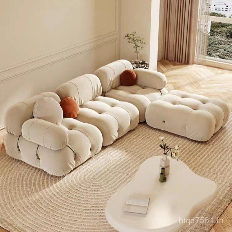 ครีมรวมกัน Daping Villa โซฟาสไตล์โซฟาเรียบง่ายห้องนั่งเล่นอิตาเลี่ยน Mario Chameleon สไตล์โมเดิร์นโม