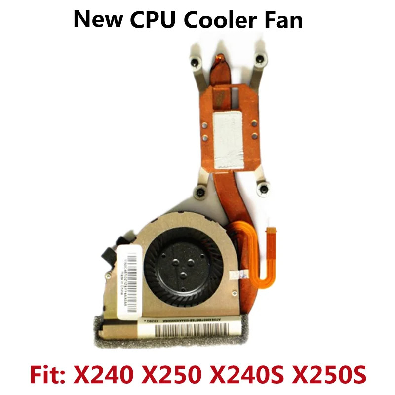 ใหม่สําหรับ Lenovo Thinkpad X240 X240I X240S X250 พัดลมระบายความร้อน CPU ฮีทซิงค์คูลเลอร์ 00HM192 04