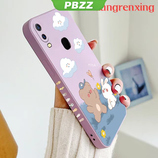 PBZZ เคส VIVO Y11 เคสโทรศัพท์มือถือ ซิลิโคนนิ่ม กันกระแทก สําหรับ VIVO Y11 YTXX01 น่ารัก ลายการ์ตูน กันกระแทก