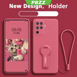 PBZZ FOR เคส ปลอก OPPO A94 4g OPPO Reno 5F Reno5 F Reno 5 Lite โทรศัพท์กรณี softcase ซิลิโคนเหลวป้องกันเรียบกันกระแทกกันชนปกการออกแบบใหม่360 ° กับผู้ถือ YTXZZJ01