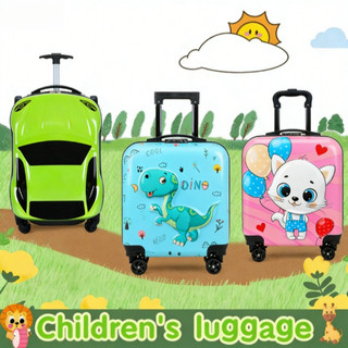 Cartoon Kids Luggage Kids Travel Rolling Trolley Suitcase