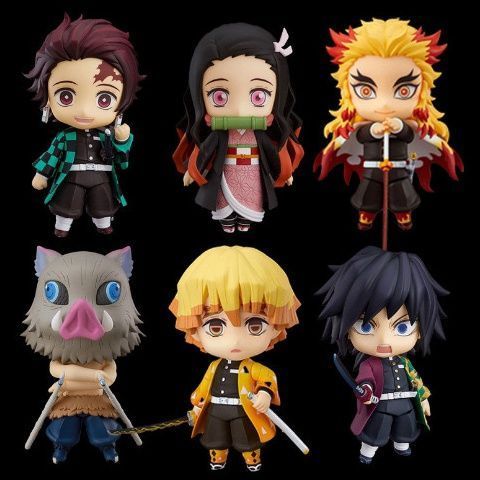 【Fast shipping】Nendoroid Demon Slayer Q Version Action Figure Articulado Figure Tanjirou Nezuko Zeni