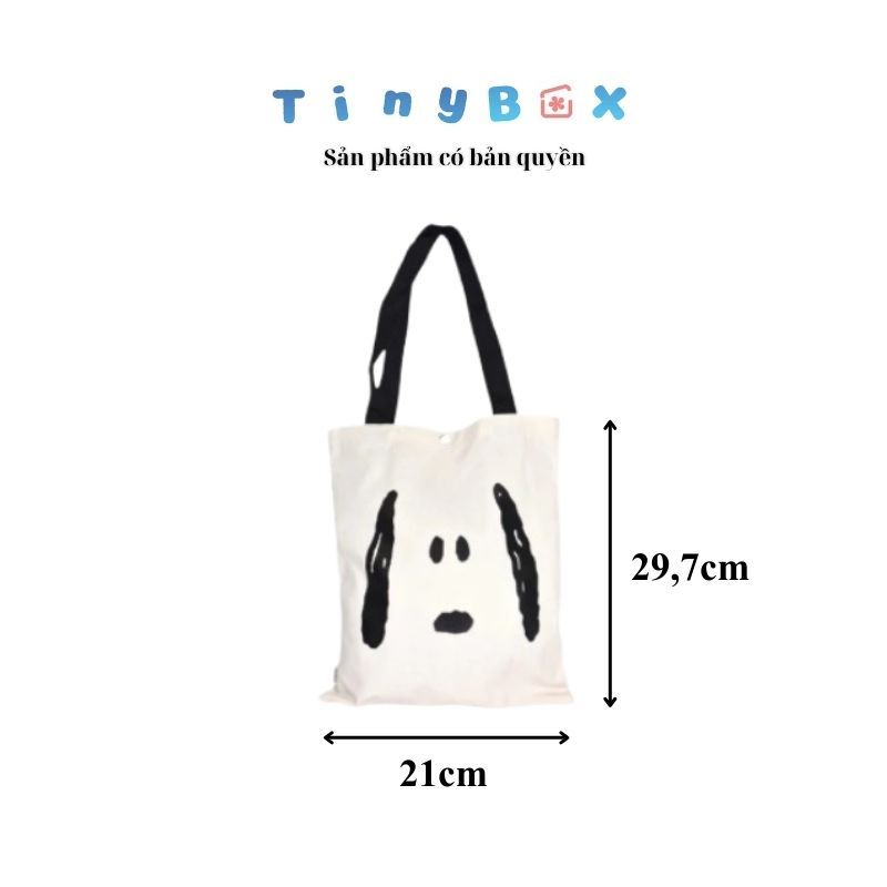 PN SNOOPY 2541WH กระเป๋าผ้า