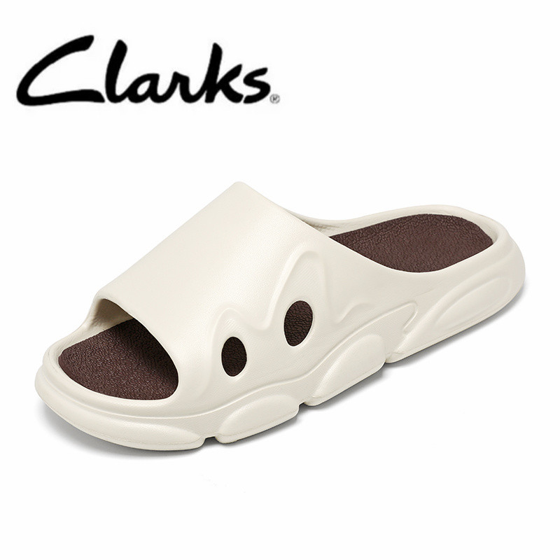 Clarks รองเท้าผู้ชาย Clarks รองเท้าผู้ชาย Clarks รองเท้าแตะบุรุษสุภาพสตรีรองเท้ารองเท้าแบน Clarks รอ