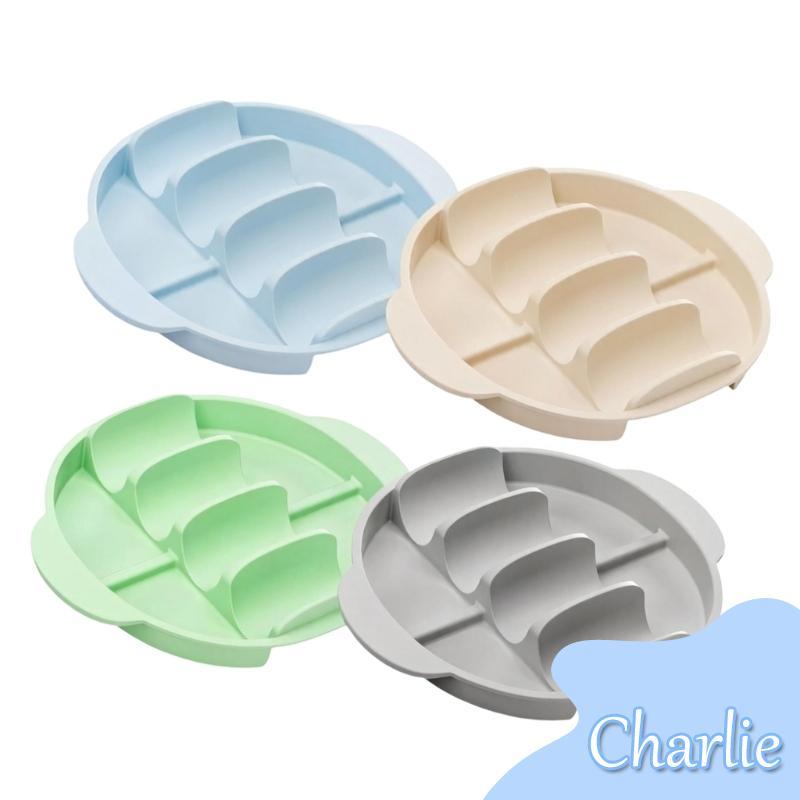 Char อเนกประสงค์ enchiลดา สนับสนุนการตี 4 ส่วนสําหรับบรรจุและเครื่องปรุง