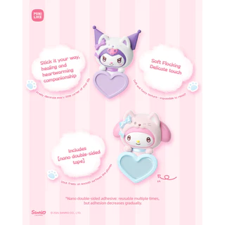 พร้อมส่ง🇹🇭 MTA. Sanrio Guardian Meow Squad Lying Bean Phone Hipper Blind Box กล่องสุ่ม 💯 ของแท้（กด12ชิ้น=1box）