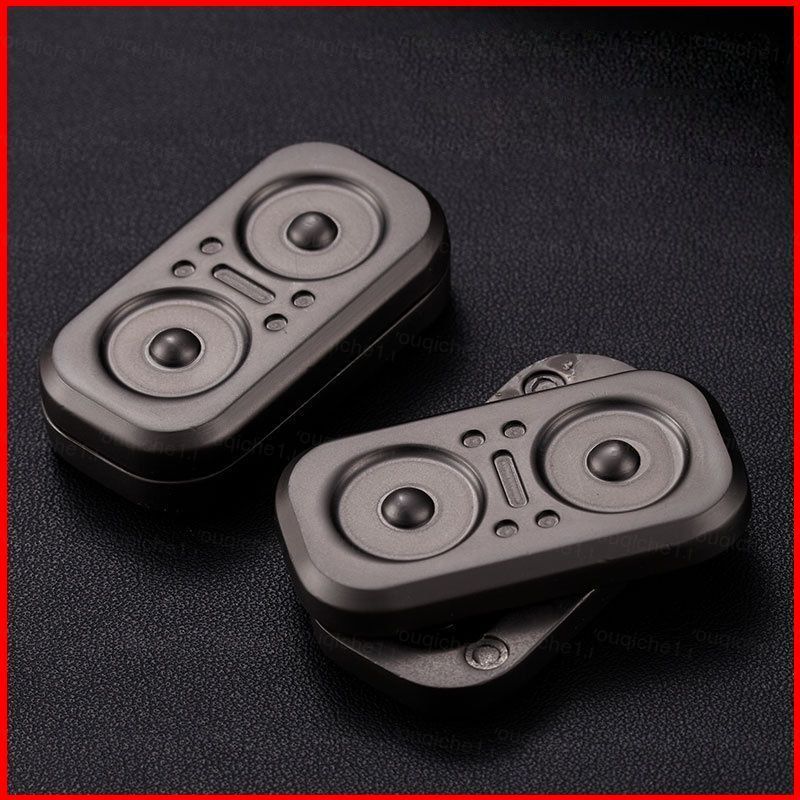 SY2 Magnetic Push Disc Fidget Spinner ของเล่น Q Bounce ความเครียดบรรเทา Decompression Artifact แบบพก