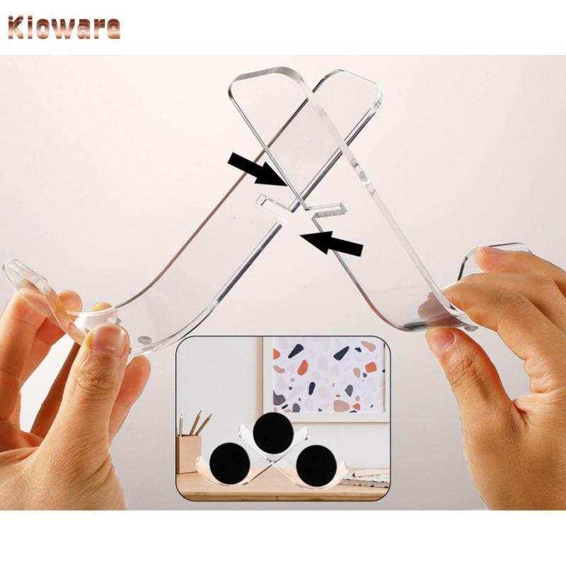Kloware Hockey Puck Display Stand Decor สําหรับ 3 Pucks ตู้โชว์, Autograph Memorina ของขวัญ, Hockey 