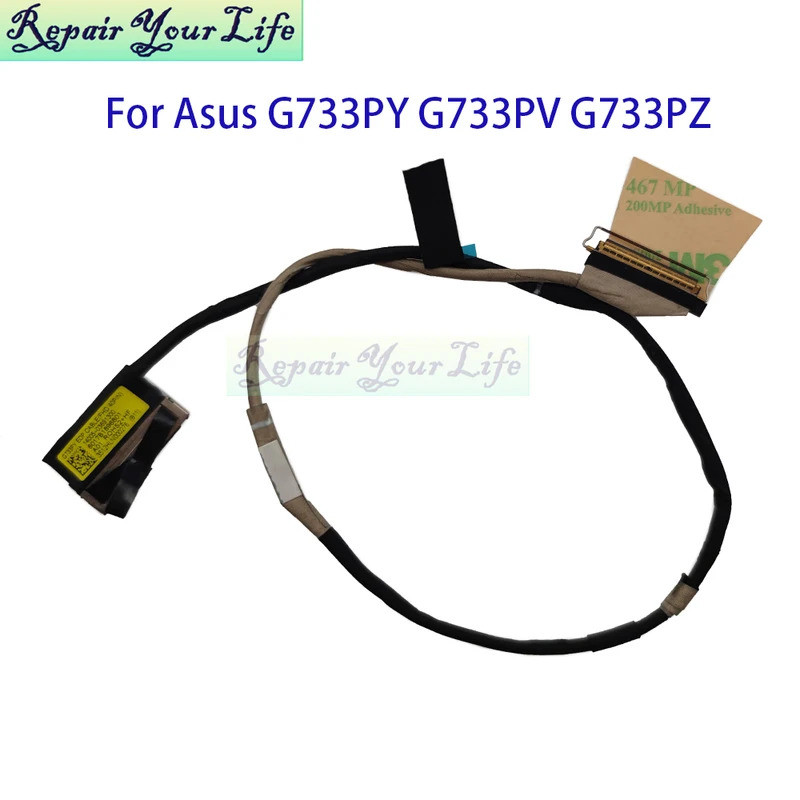 แล็ปท็อป FHD หน้าจอ LCD สําหรับ Asus ROG Strix G733QR G733QS G733ZX G733 ZW QM 6017B1549501 6017B170