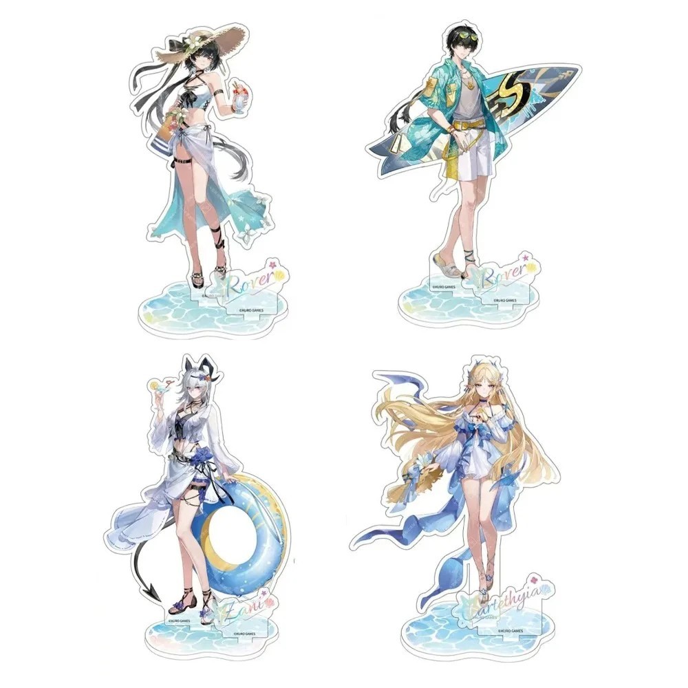 Standee Wuthering Waves Minh Trieu ตัวอักษรรุ่น Rover Zani Cartethyia รุ่น Beach Encounter อะคริลิคต