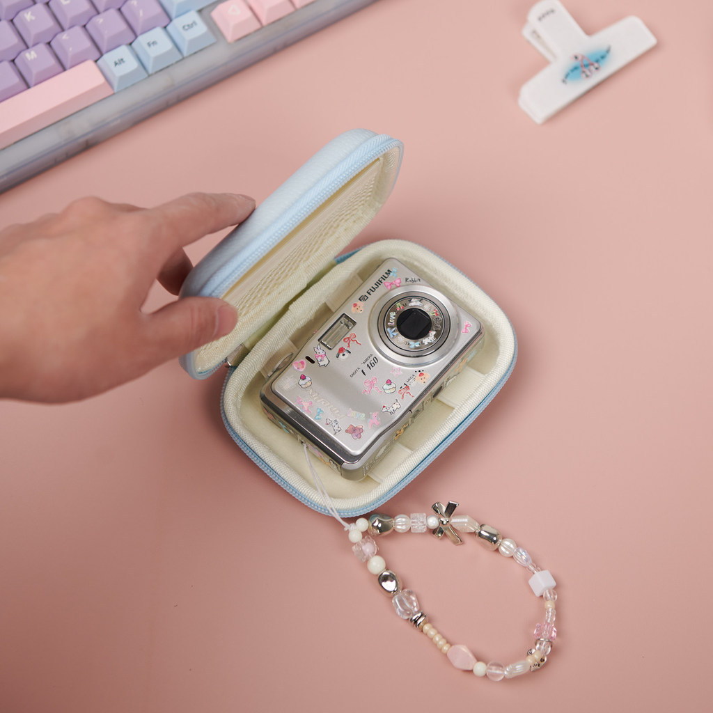 CCD กระเป๋ากล้องเหมาะสําหรับ SONY WX500 HX9 WX9 T700 T2 T33 การ์ดโทรศัพท์ป้องกันกรณี