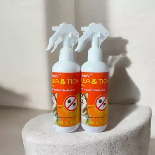 สเปรย์กำจัดเห็บหมัด สุนัข Sunday Flea & Tick Spray อย. วอส. 46/2559