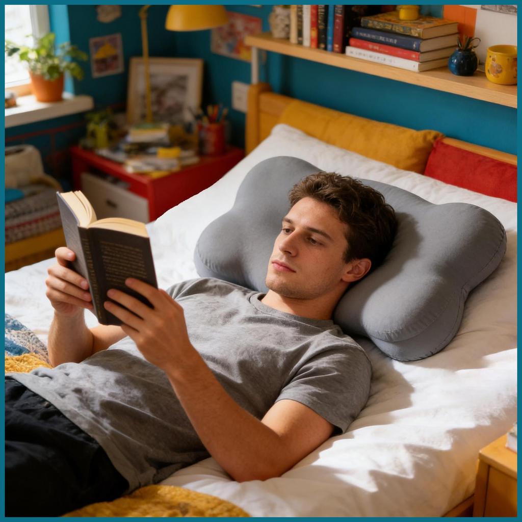 ด้านข้าง Sleeper หมอนนุ่มหน่วยความจําโฟม Cloud Head Rest หมอนนอนสําหรับคอสนับสนุนสําหรับด้านข้างกลับ