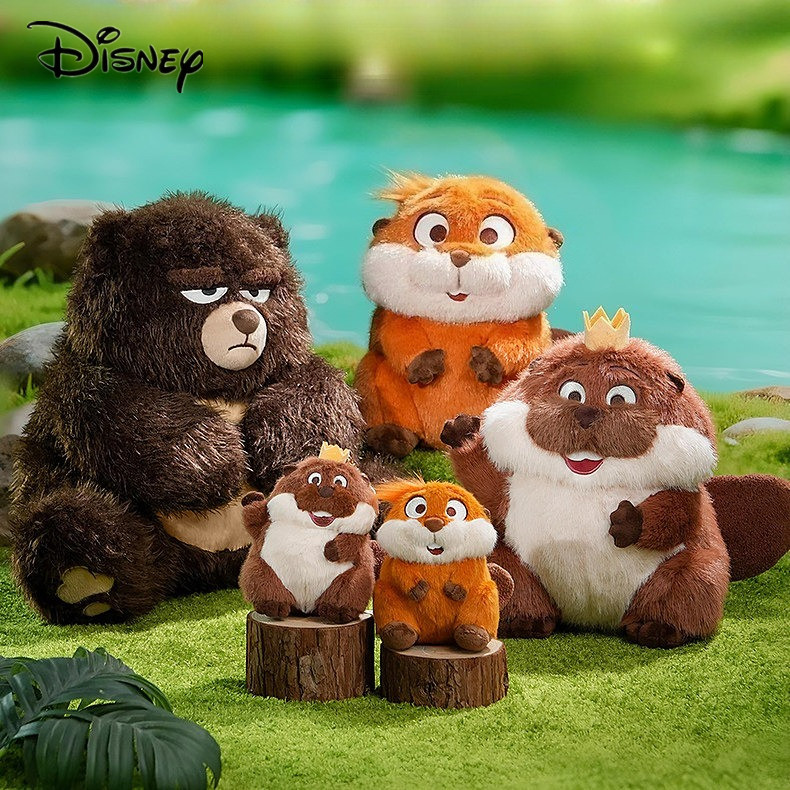 Disney Hoppers Official Mabel Plush ของเล่นน่ารักพวงกุญแจตุ๊กตาสัตว์ตุ๊กตานุ่มสบาย