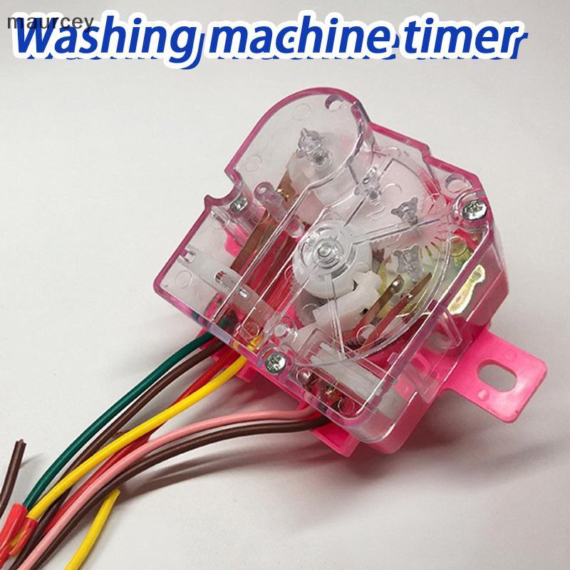 MAU 3 สาย 180 องศาเครื่องซักผ้า Timer เครื่องซักผ้า Timer Switch Wash Timer กึ่งอัตโนมัติเครื่องซักผ