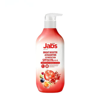 Jabs Bright Booster UV Body Lotion บอดี้ โลชั่น แจ้บ ครีมกันแดด ครีม กันน้ำ SPF50 PA+++ แจ้บ 4 สูตร