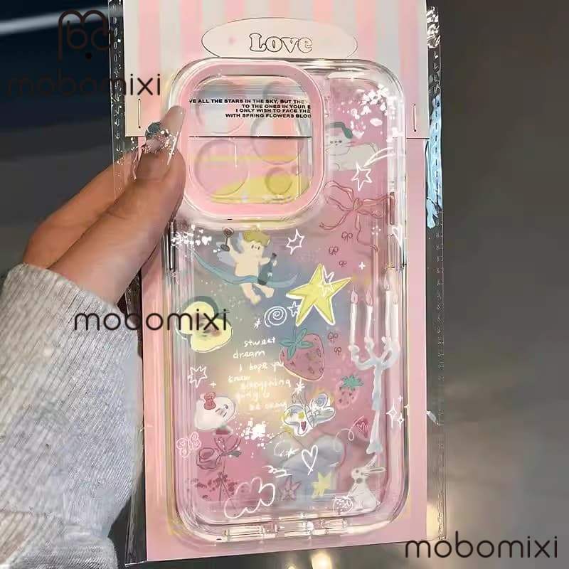 เข้ากันได้กับ Iphone 11 Iphone 16 PRO MAX Iphone 17 PRO MAXBeautiful Secret Realm Monet Garden เคสโท