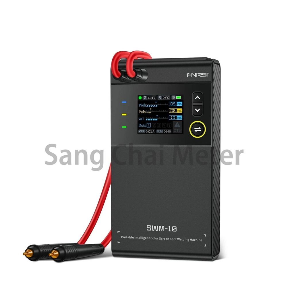 FNIRSI SWM-10 เครื่องเชื่อมจุดอัจฉริยะแบบพกพาพร้อมหน้าจอสี | Spot Welding Machine