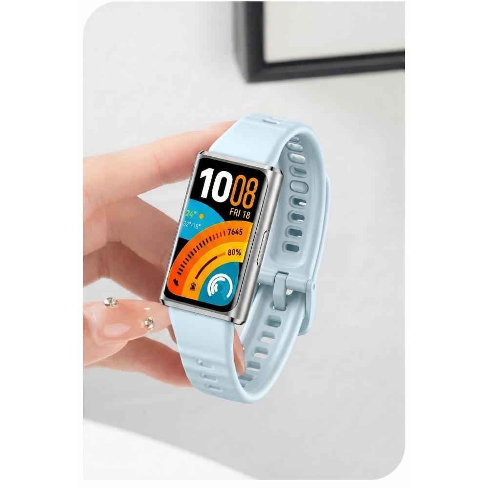 Soft TPU กรณียางรัดสําหรับ Huawei Band 11 11 Pro สายรัดซิลิโคนแบบปรับได้ป้องกันหน้าจออุปกรณ์เสริมสําหรับ Smartwatch Huawei Band 11 Pro ราคา ถูกที่สุด ดีลบีเคเค แกลเลอรีภาพที่ 2