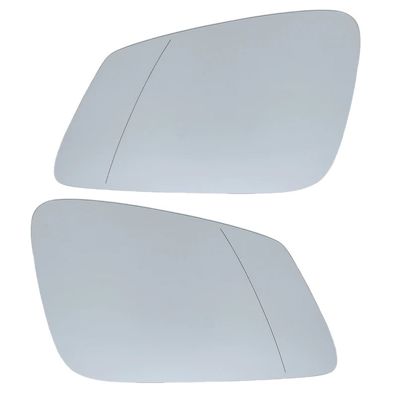 กระจกประตูกระจกเลนส์สําหรับ BMW 1234 Series F20 F22 F30 F32 F34 F36 F80 2010-2017 เลนส์อุ่นด้านข้างก
