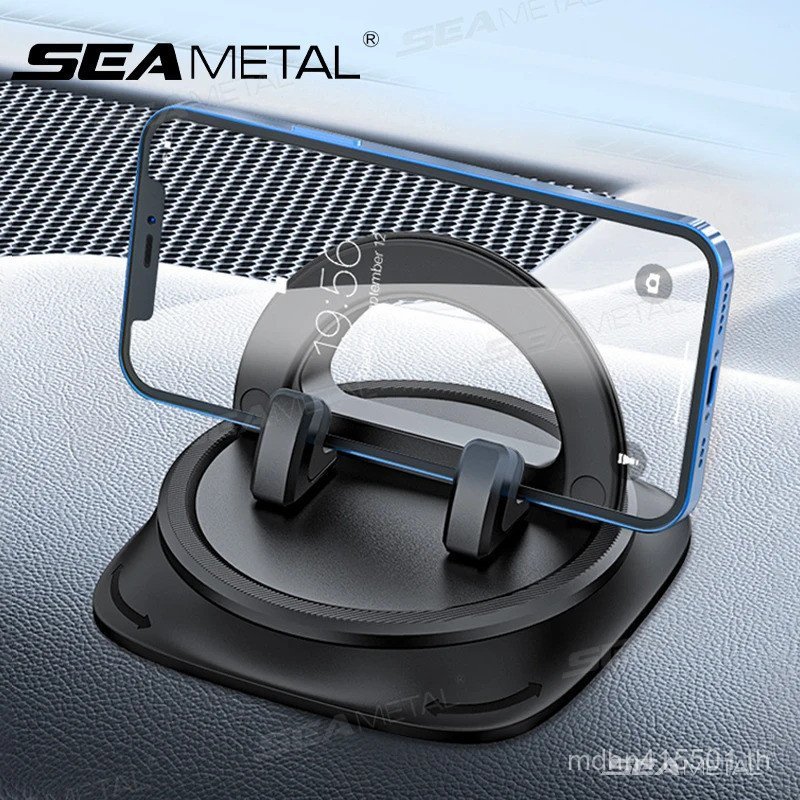 SEAMETAL Dashboard Car Phone Holder Anti Slip Stable Phone Mount Head-Up Auto Navigation Holder Univ