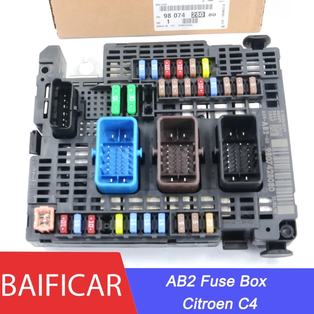 Baificar ยี่ห้อใหม่ของแท้ฟิวส์กล่องโมดูล BSM AB1 AB2 Z06-01 BSM-Z06-01 9807428080 6500JQ สําหรับ Cit