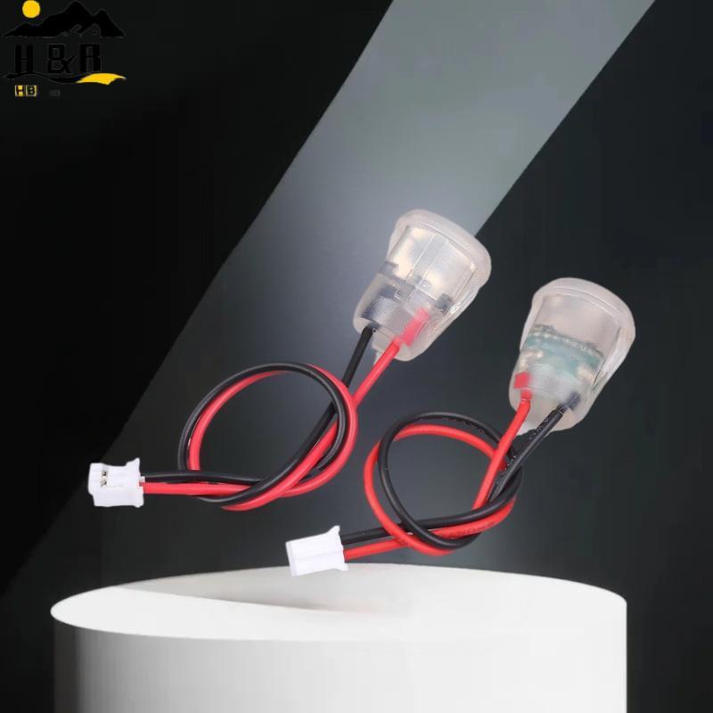 H&B 1/3/5Pcs Type C หญิง Soet Ja Connectors กันน้ํา 2 สาย Pigtail สายพร้อมไฟ LED 3A 5V Fast Charger 