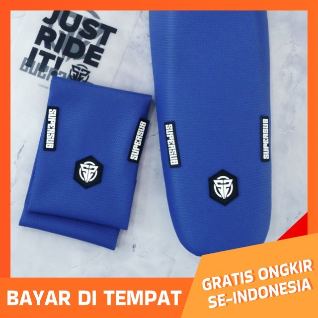 Supersub Aerogrip Crf150 Wr155 Yz Klx Dtracker Gordon Anti-Seepage Plain Blue - Supermoto