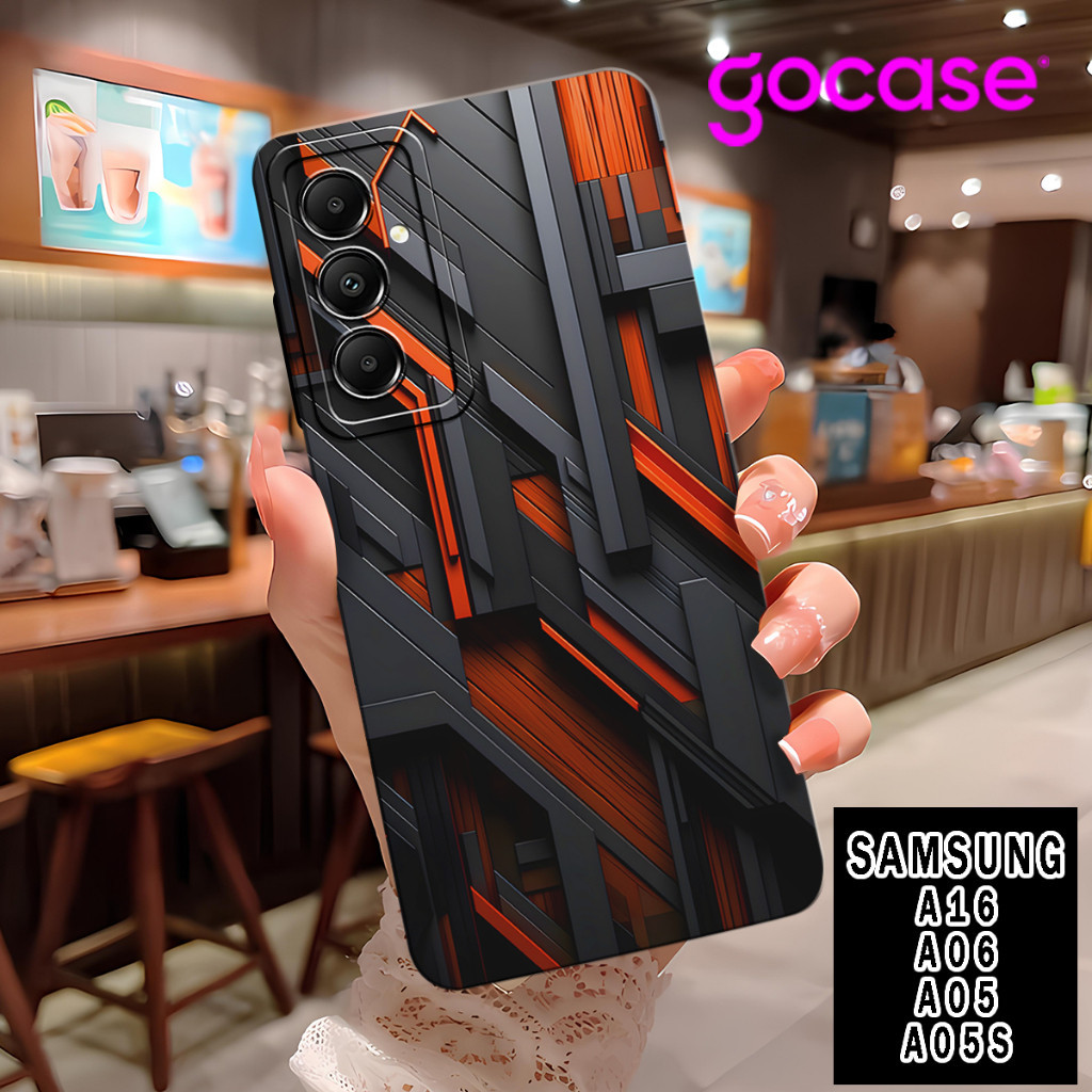 ( DTF 23 ) ยางยืดหยุ่น Softcase สําหรับ samsung a16 4g 5g l samsung a06 l samsung a05s a05 l ซิลิโคน