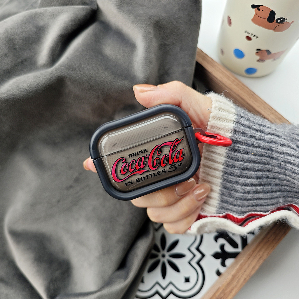 Street Wear AirPodsPro เคสป้องกัน Matte Frosted nasa เหมาะสําหรับ Apple 3rd Generation 2 ชุดหูฟังบลู