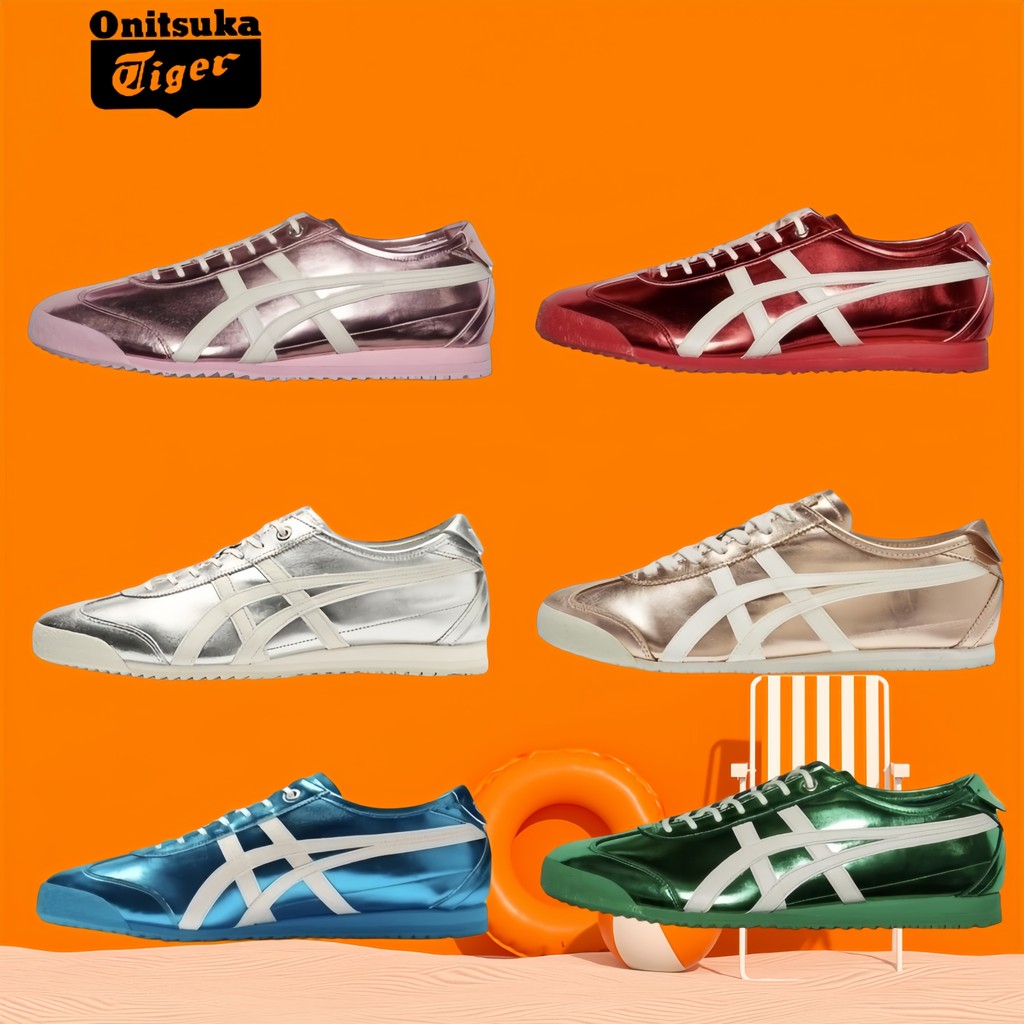 ของแท้  Onitsuka Tiger MEXICO 66 SD รองเท้าวิ่ง กันกระแทก กันลื่น ดีดตัวได้ดี