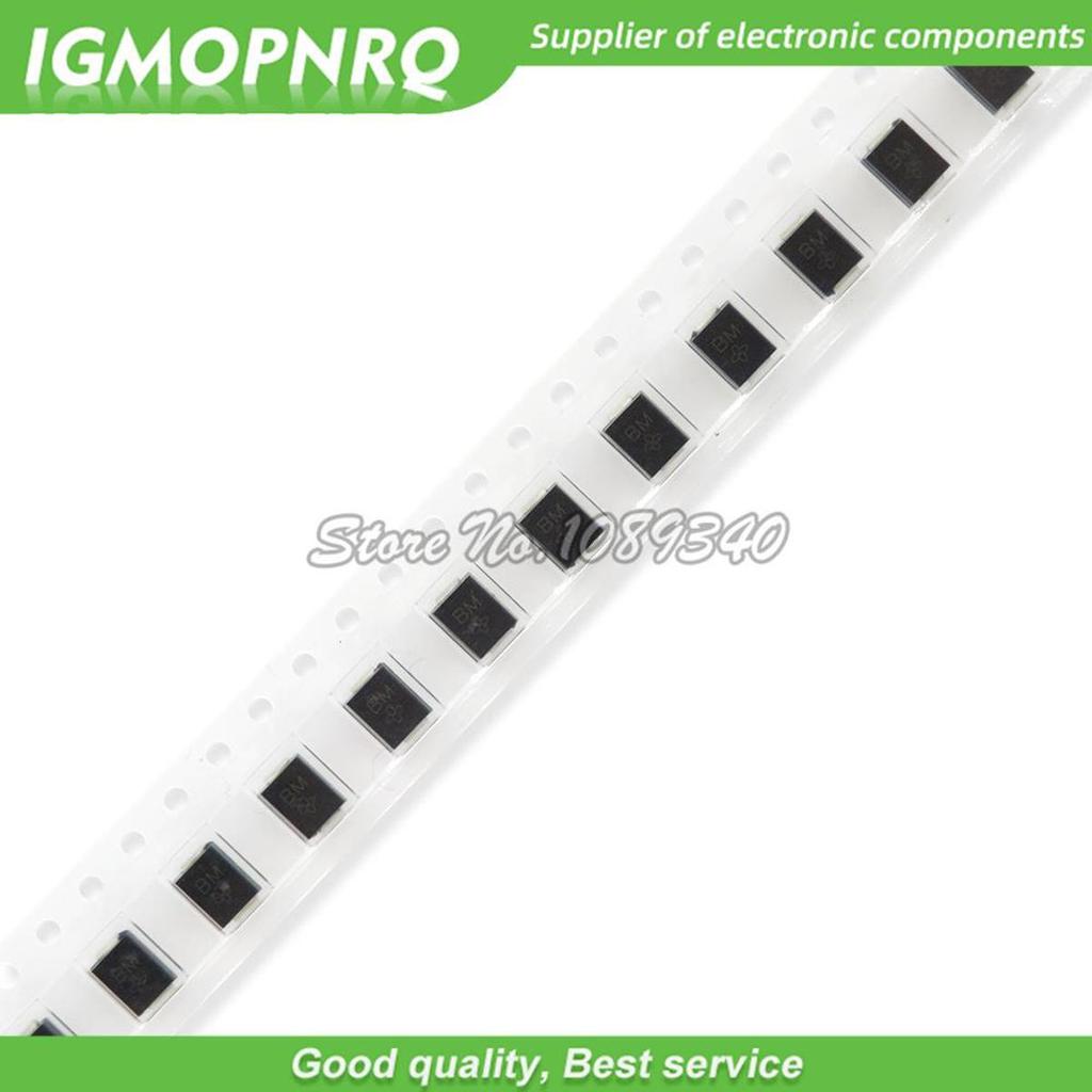 20 ชิ้น/ล็อต SMD TVS ไดโอด SMBJ15CA BM SMBJ15CA-E3/52 600W 15V การสืบพันธุ์แบบสองทิศทาง SMB DO-214AA