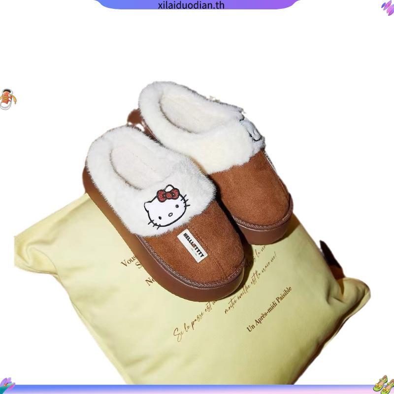 [พร้อมส่ง]รองเท้า Gukoo x Hello kitty ของแท้🍒🎀💯