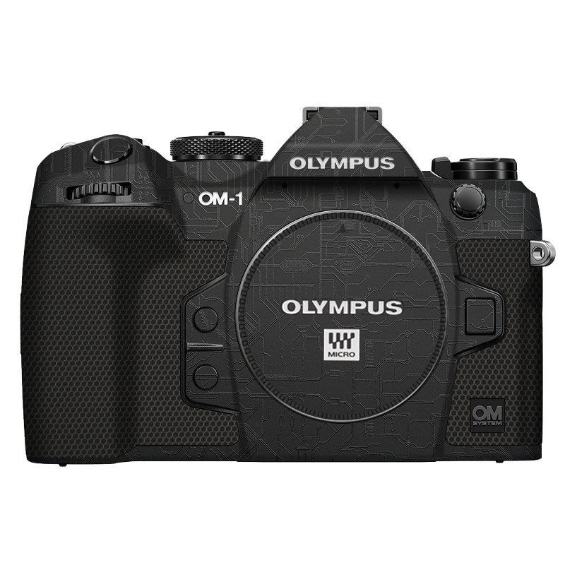เหมาะสําหรับ Olympus OM-1 Body Protective Film ฟิล์มแขวนสี OM1 Non-Marking Sticker รวมทุกอย่าง หนัง 