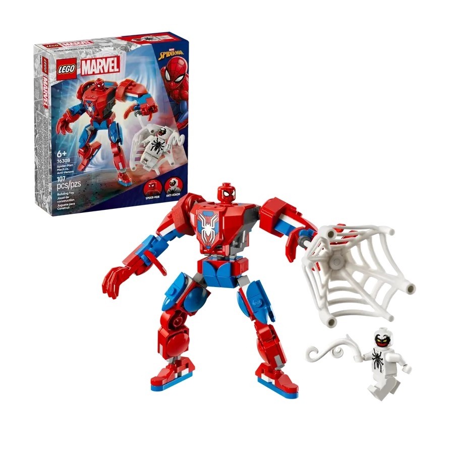 LEGO Marvel Spider-Man Mech vs. Anti-Venom 76308 (#25833)