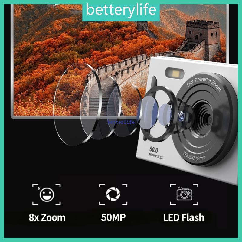BTF กล้องดิจิตอลใส M26 สําหรับเด็กที่สร้างเซ็นเซอร์และการใช้งานขั้นสูง