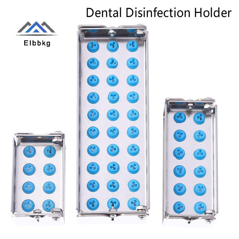 EIbbkg Dental Bur Holder Autoclave Sterilizer Case Endo File Disinfection Box Organizer ลดราคา