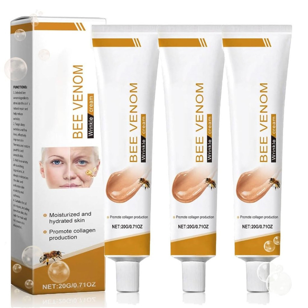3-Pack Furzero Bee Venom Anti-Wrinkle Cream, Furzero Bee Venom Anti-Wrinkle Cream, Bee Venom Anti-Wr
