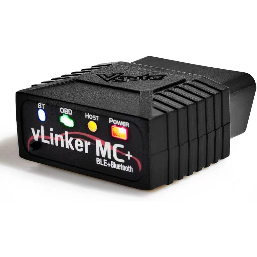 Vgate vLinker MC+ Bluetooth OBD2 เครื่องมือสแกนวินิจฉัยรถยนต์สําหรับ iOS, Android, Windows