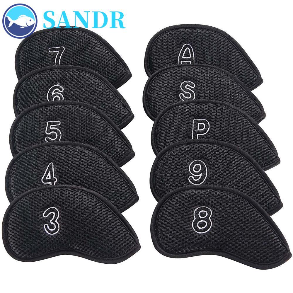 SANDR Golf Club Cover Meshy Sports Neoprene Protector Case Protective Cover With Number Design 3,4,5