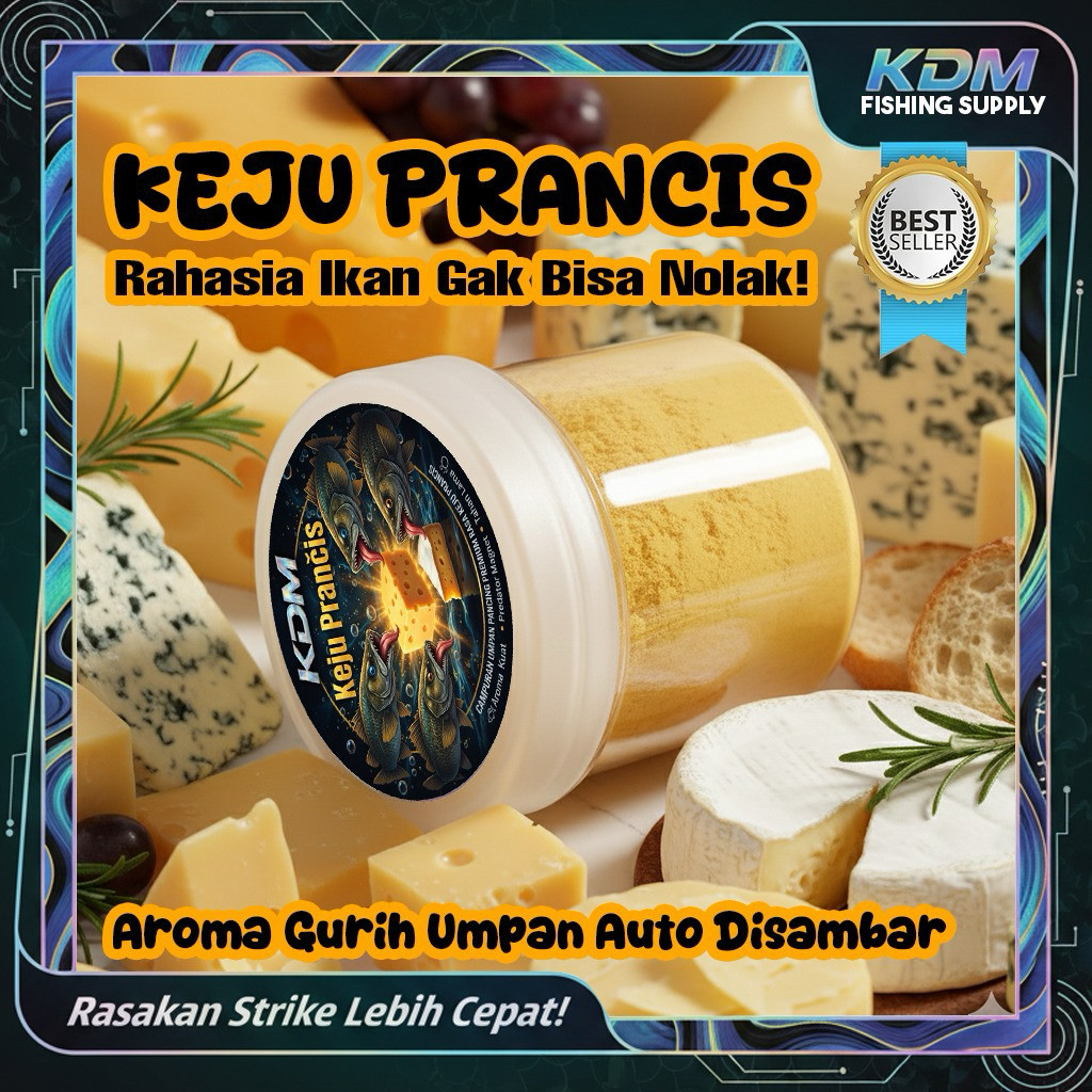 French Cheese Starter โดย KDM ทริคทําให้ปลากินยาก