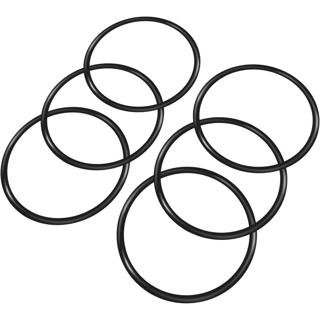 O-Rings สําหรับ GE TM เครื่องกรองน้ํา 2.5 นิ้วเข้ากันได้กับ GXWH20F/ GXRM10/ GX1S01R (6 ชิ้น)