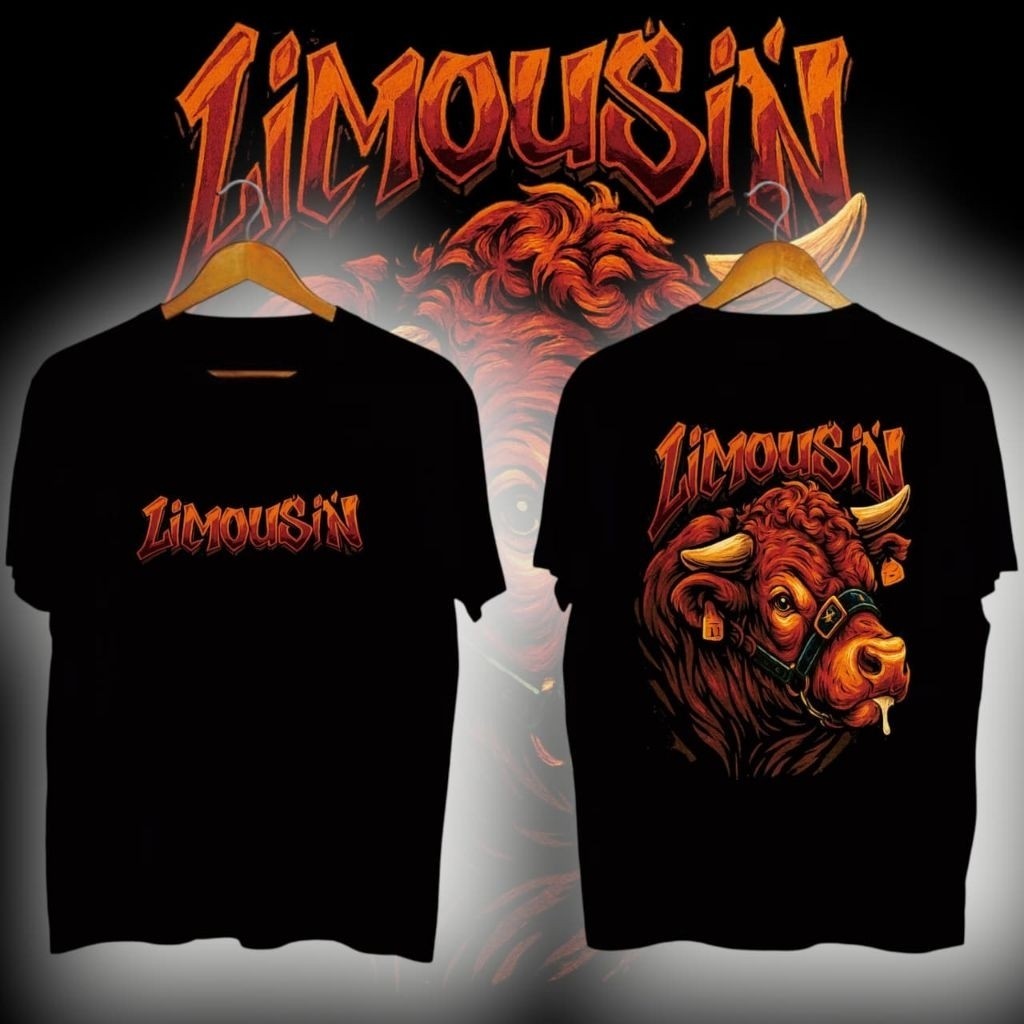 Limosin Cow Design Cattle Farmer เสื้อยืด Young Farmer เสื้อยืดวัว
