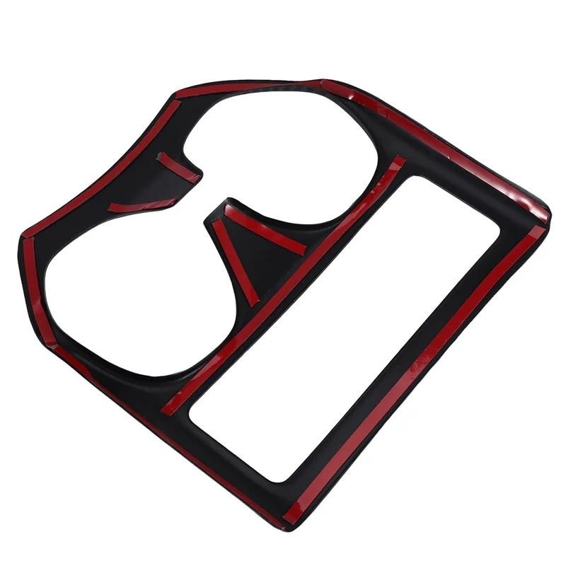 AM-รถถ้วยน้ําผู้ถือเครื่องดื่มถ้วยกรอบTrimฝาครอบสติกเกอร์จัดแต่งทรงผมสําหรับNissan X-Trail T32 X Tra