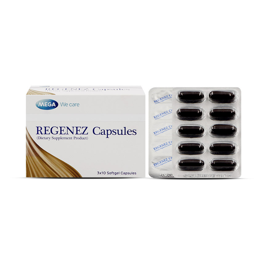 Mega Regenez Capsules กล่อง 30 แคปซูล