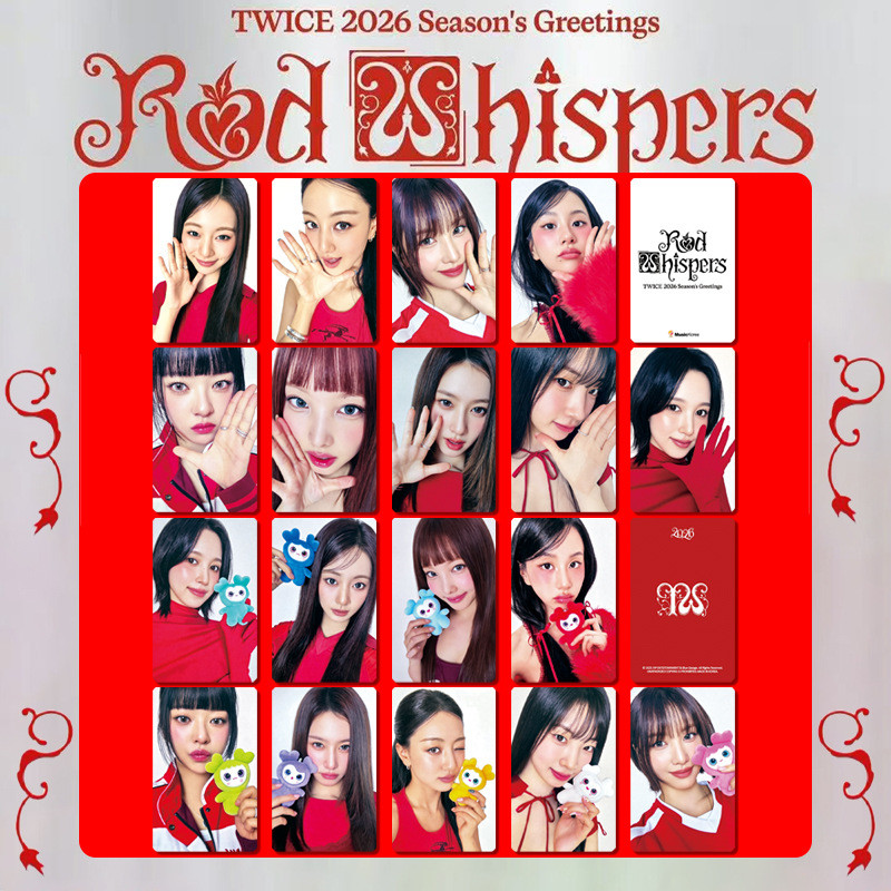 3-9 ชิ้น TWICE 2026 ฤดูการ์ดอวยพร Lomo การ์ด TEN เรื่องราว Goes On Photocard Chaeyoung Nayeon Jeongyeon Momo Sana Jihyo Mina Dahyun Tzuyu Kpop โปสการ์ดรายการราคาถูก CX