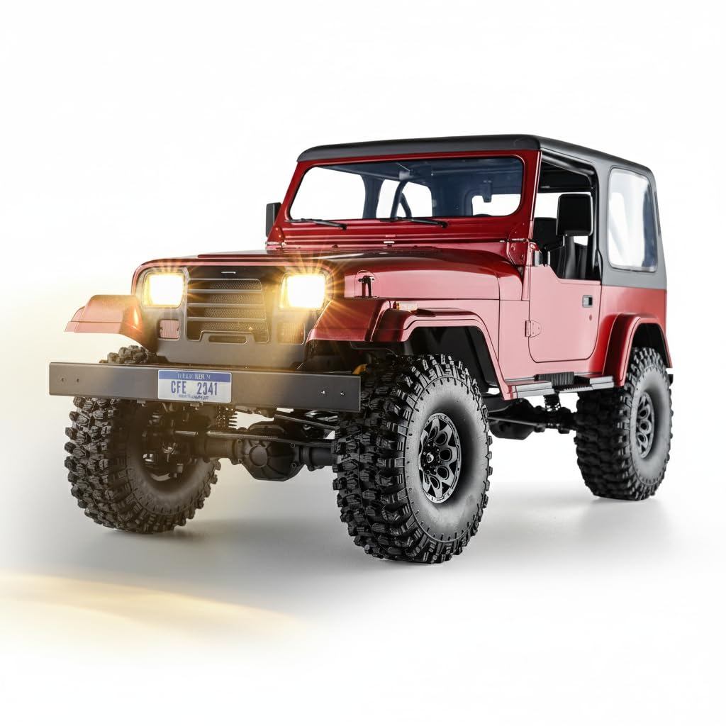 FMS Rochobby 1/10 RC Crawler Mashigan RC รถบรรทุก 4x4 RTR RC รถ