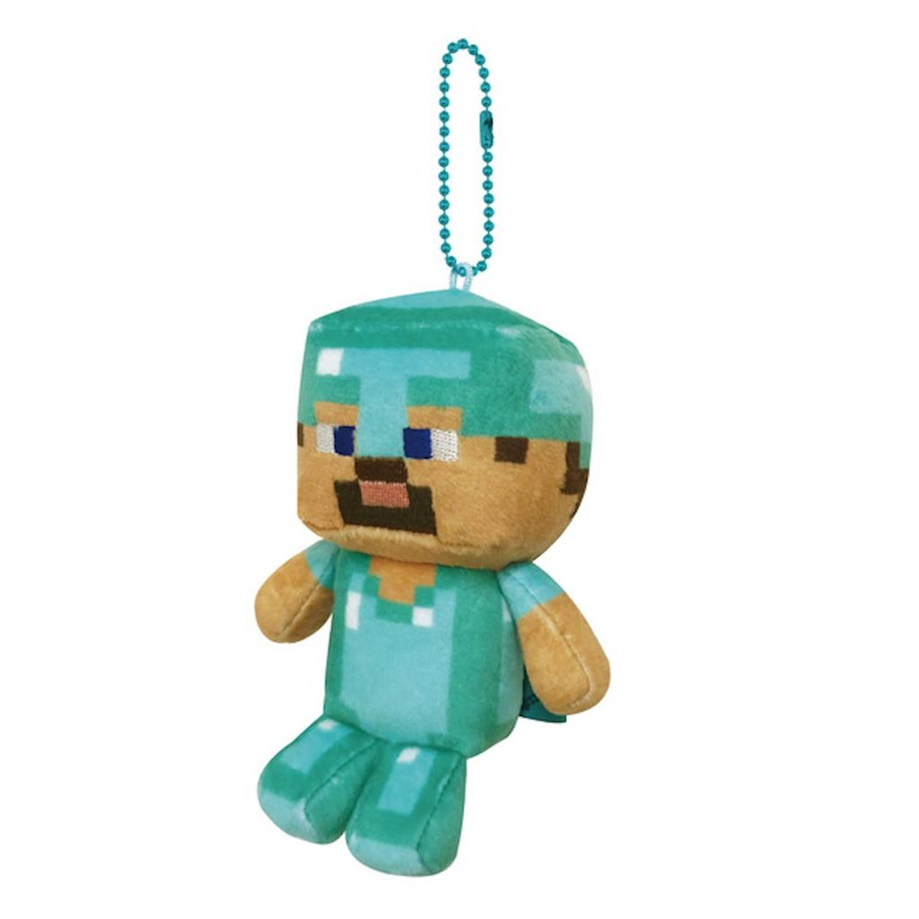 เคย์คัมปานี มาสคอตบอลเชน Minecraft สตีฟเพชร MCT-BM9-DST【นำเข้าจากญี่ปุ่นโดยตรง】